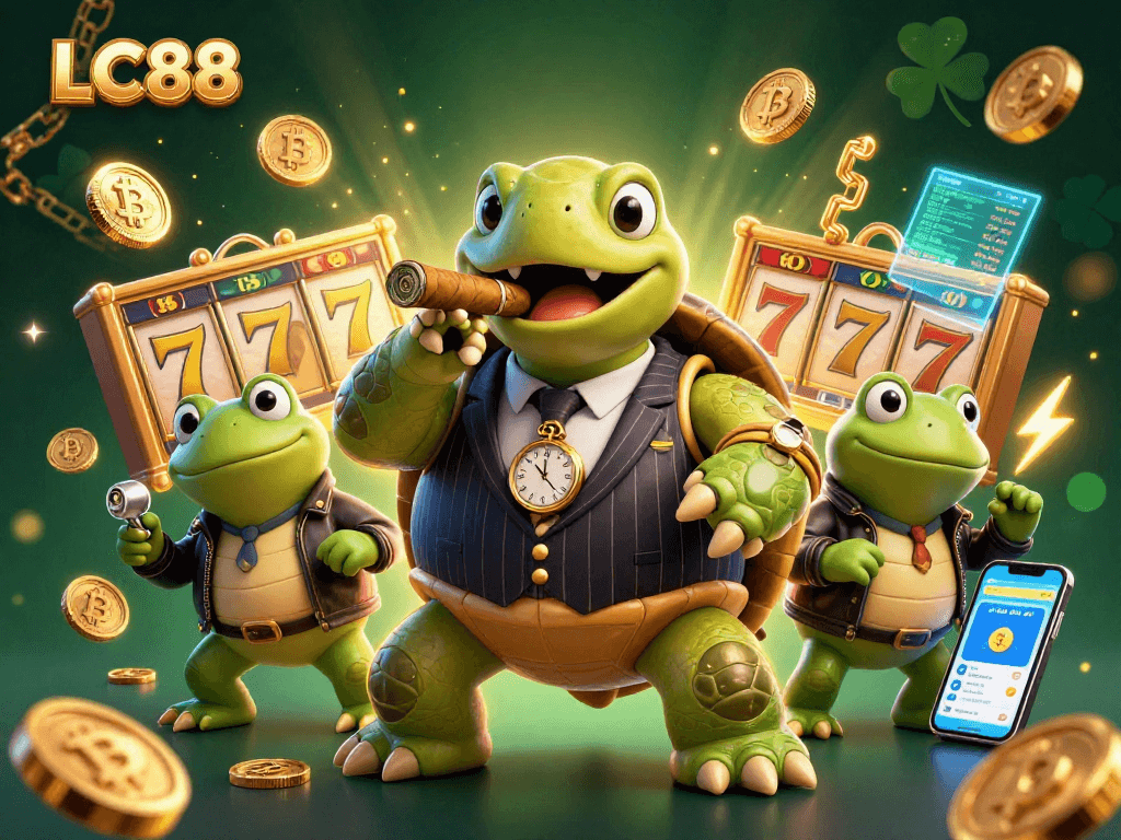 LC88 engages players with vibrant slot reels and winning jackpots in a dynamic casino scene.