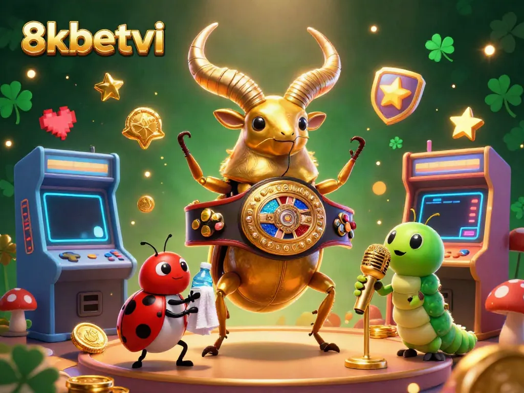 Experience gaming excitement at 8xbetvi with vibrant characters and dynamic casino elements.