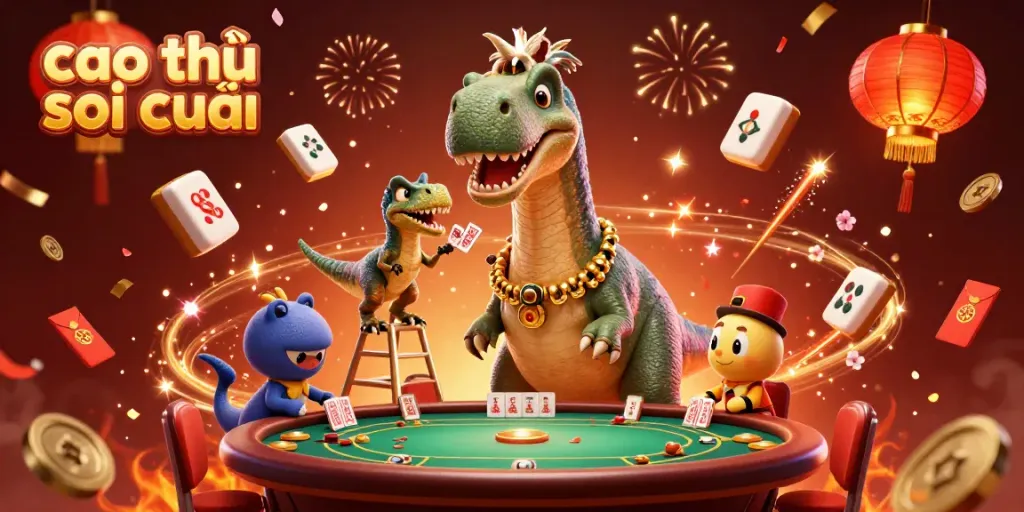 Engage in fun strategies for cao thủ soi cầu with a vibrant 3D casino scene featuring playful characters.