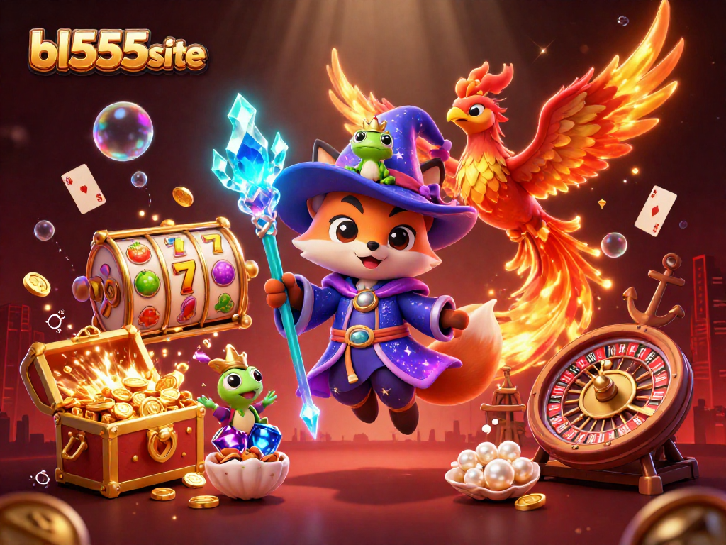 Spin the reels with luck! Enter the world of bl555site, where fortune awaits you amidst dazzling casino adventures.