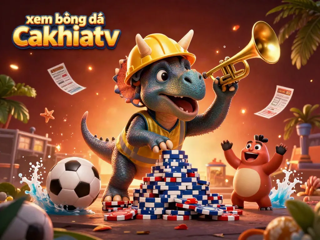 Experience xem bóng đá cakhiatv with a vibrant scene celebrating sports betting excitement.