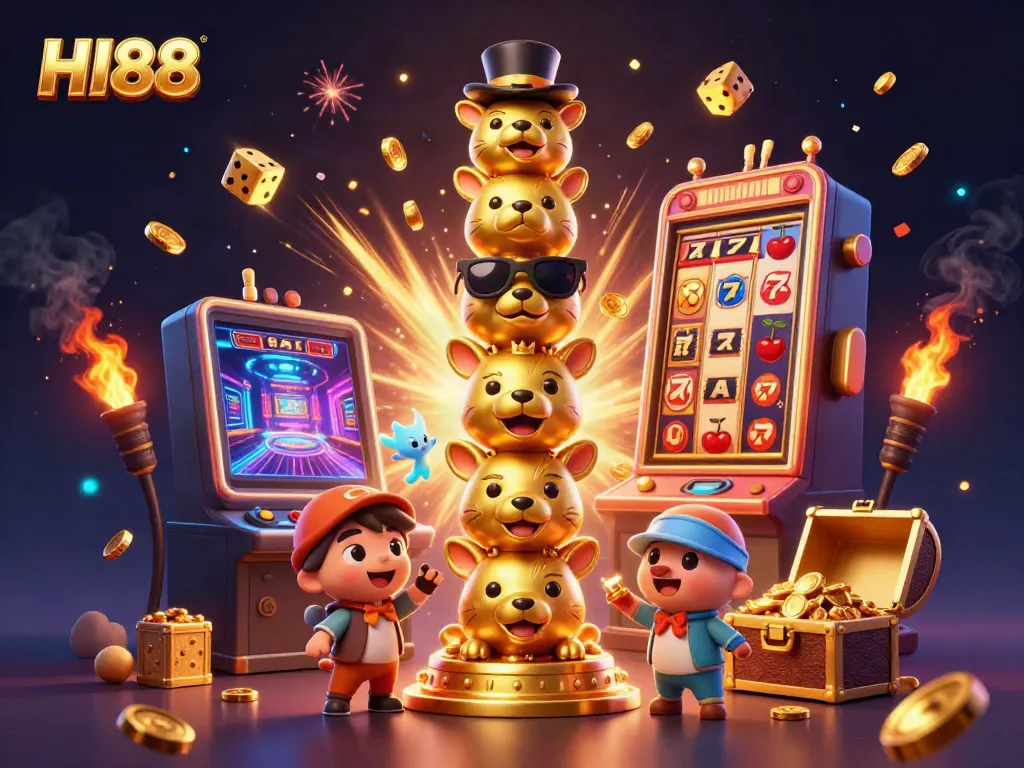 Experience the excitement at HI88 with vibrant casino games and dynamic visuals.