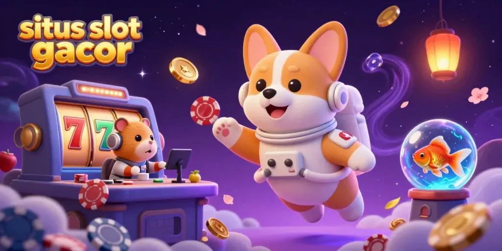 Experience dynamic gaming fun with situs slot gacor's exciting slot reels and vibrant characters.