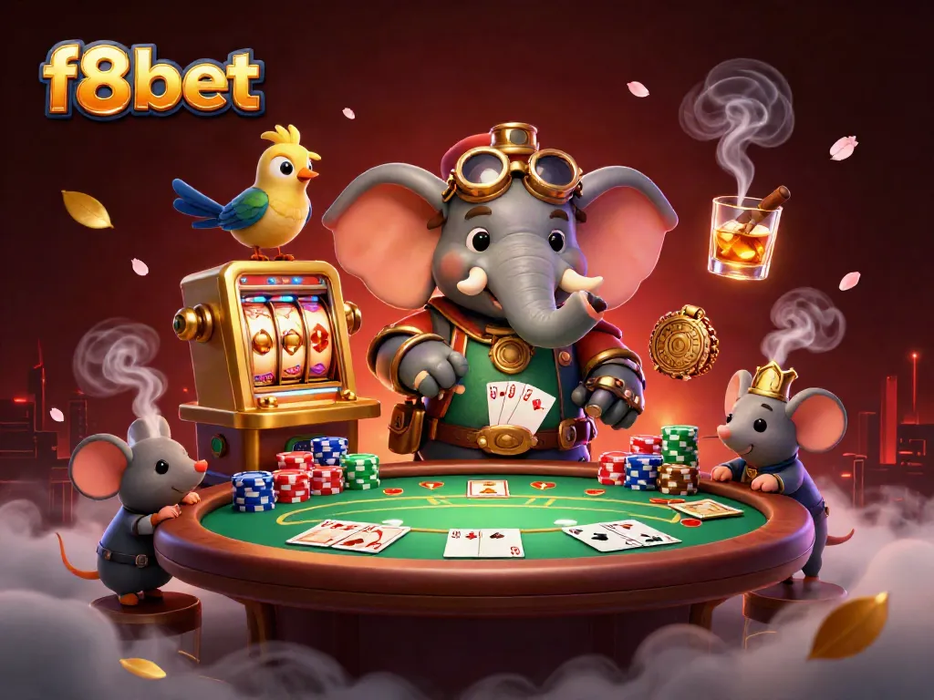 Experience thrilling moments at f8bet with steampunk characters and poker excitement.