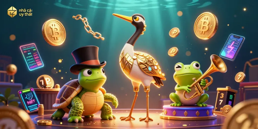 Enhance winning strategies at nhà cái uy tín with vibrant 3D casino elements.