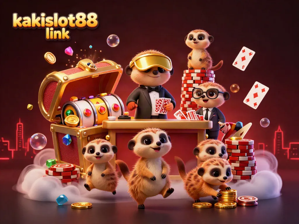 Kunjungi kakislot88 link untuk menjelajahi kasino online dengan meerkat yang menjalankan operasi kasino yang meriah.