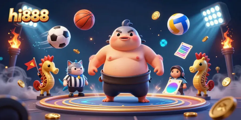 Engage in thrilling sports betting with hi888 featuring a dramatic underwater casino scene.