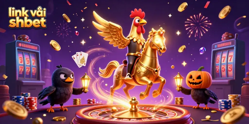 Engage with thrilling gaming action using link vào shbet at a spectacular midnight casino.